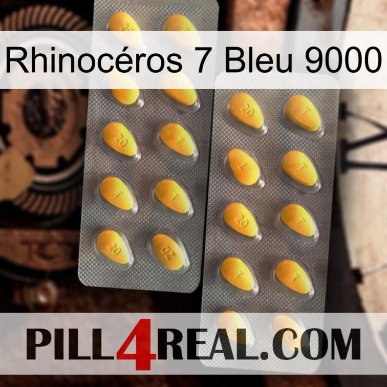 Rhinocéros 7 Bleu 9000 cialis2